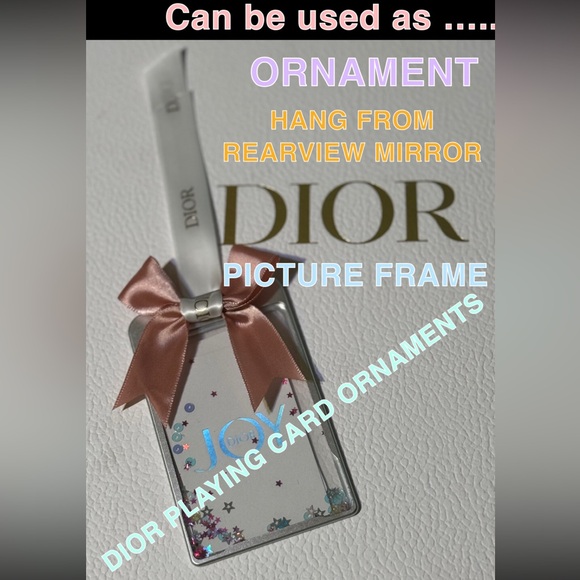 DIOR(2cards)DECK THE HALLS-ORNAMENTS - Picture 3 of 15